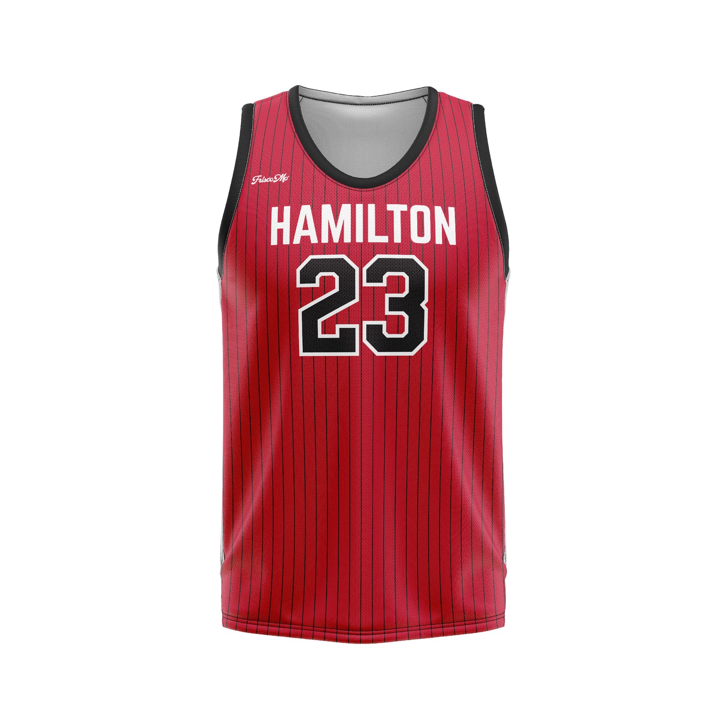 Sussex Hamilton Boys Red Pin Sleeveless Jersey