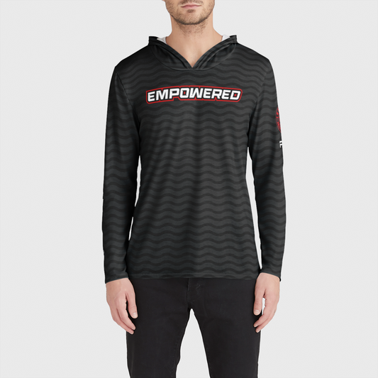 Empowered Lightweight Hooded Warm Up
