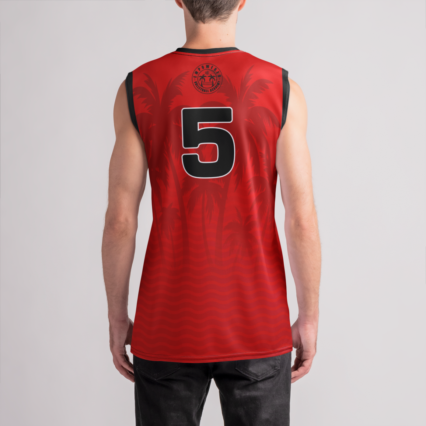 Empowered Volleyball Academy Red Jersey