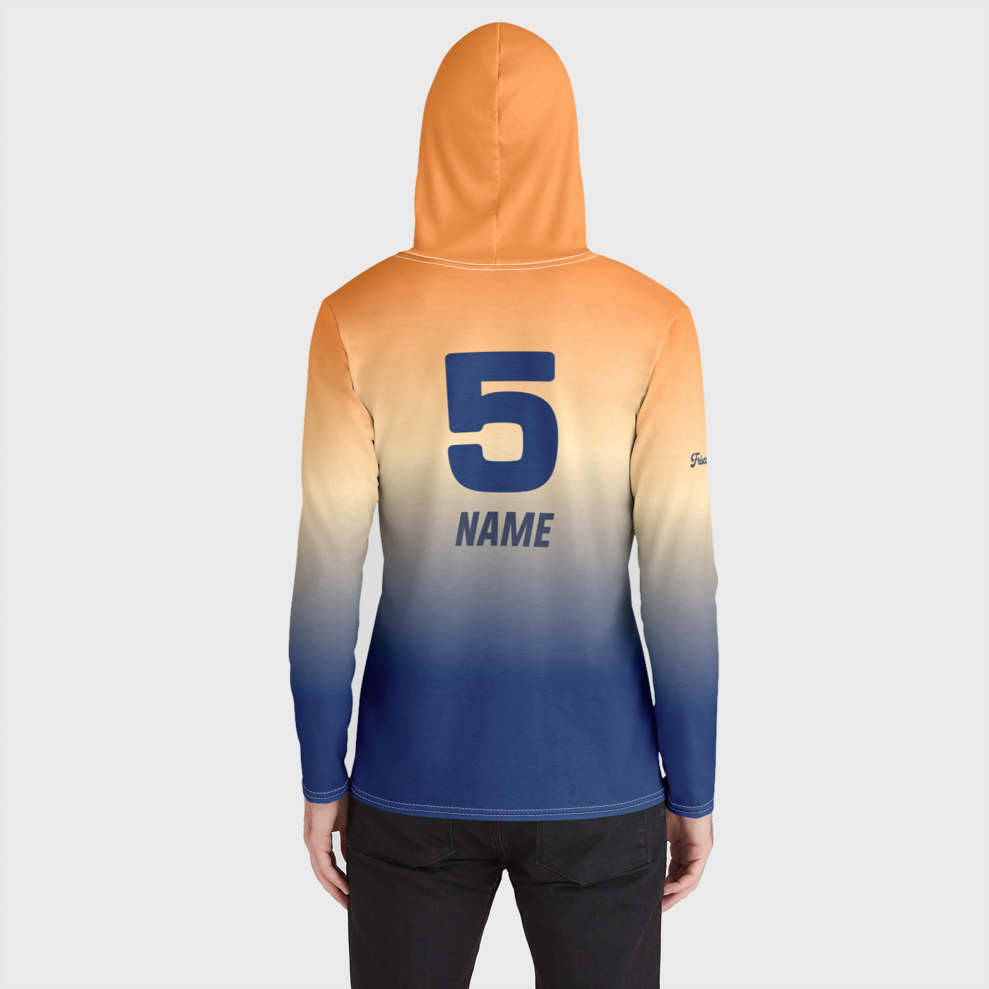 Waukesha Fusion Lightweight Ombre Hoodie Warm Up