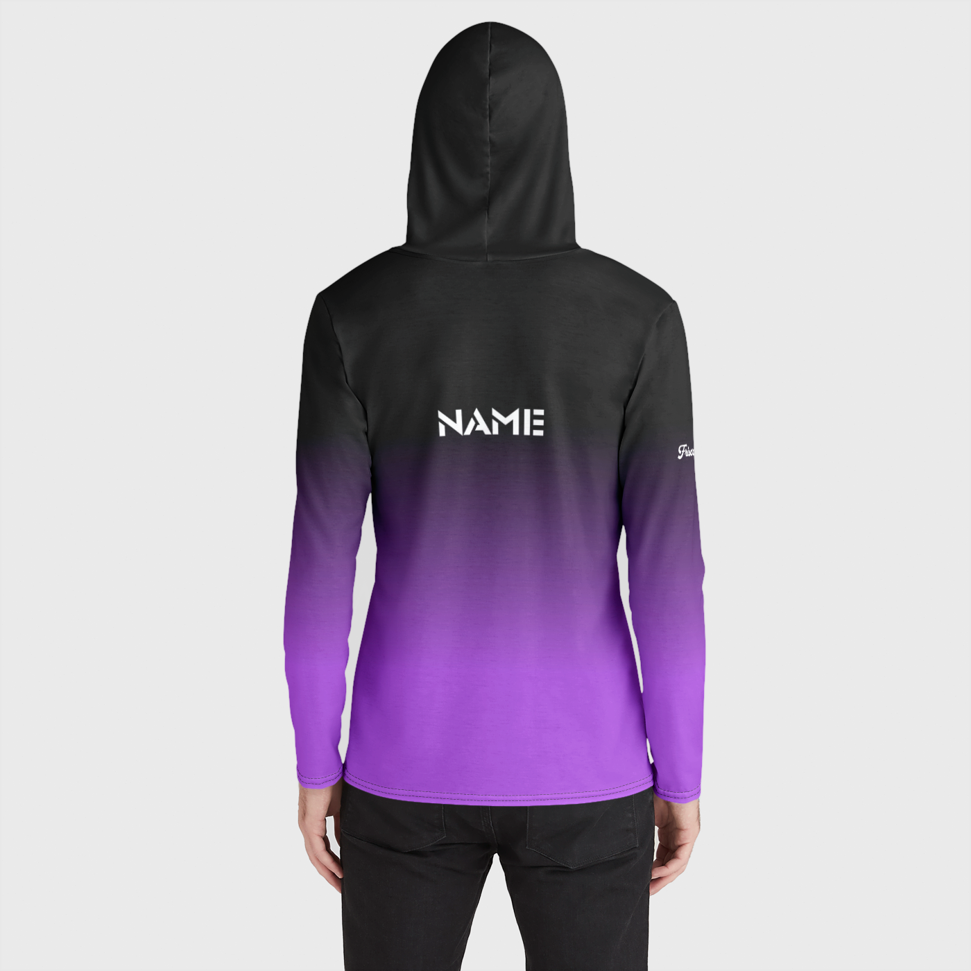 One O Eight Elite Lightweight Ombre Hoodie Warm Up