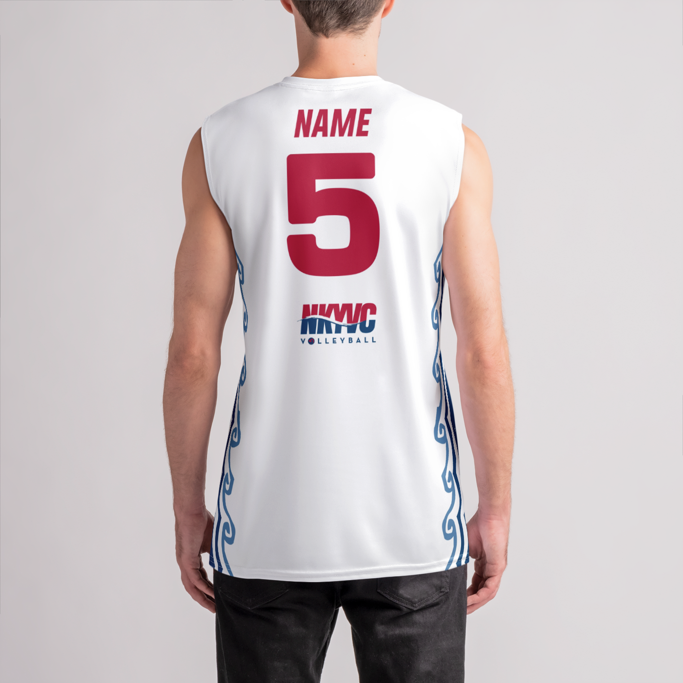 NKYVC Red White and Blue Jersey