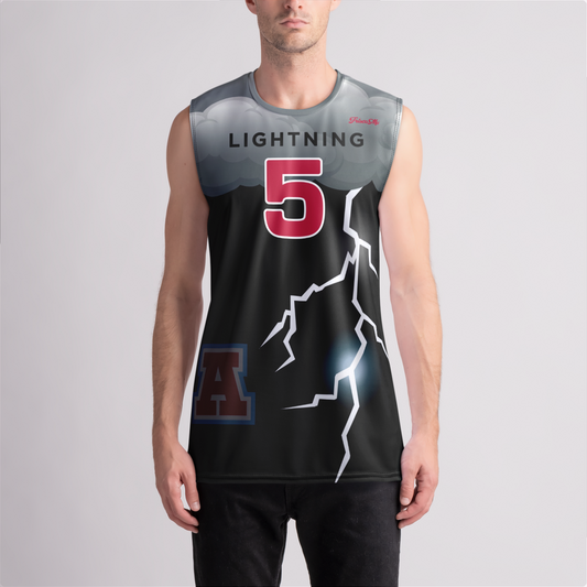 Warhawks Lightning Boys Sleeveless Jersey