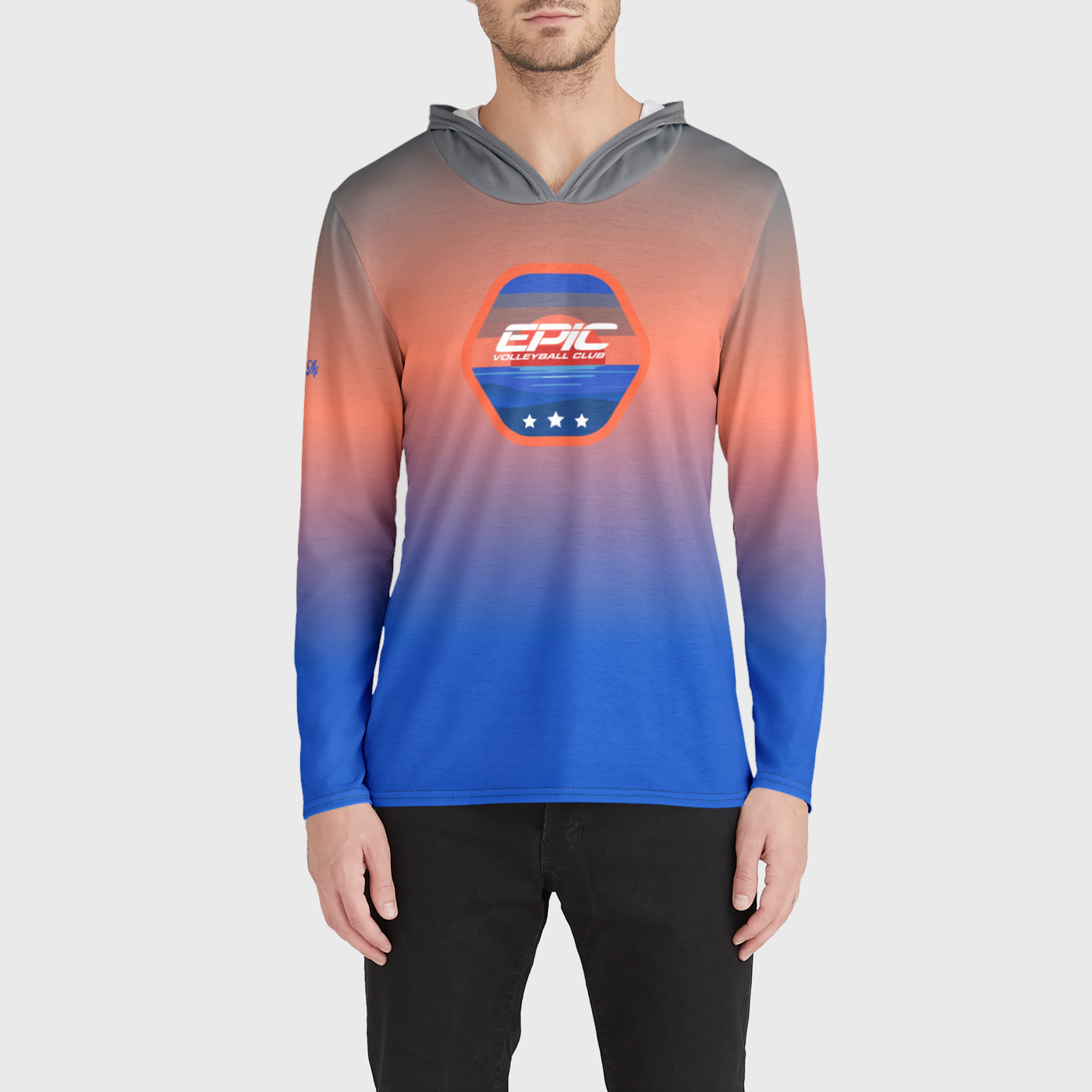 EPIC Sunset Ombre  Lightweight Hoodie