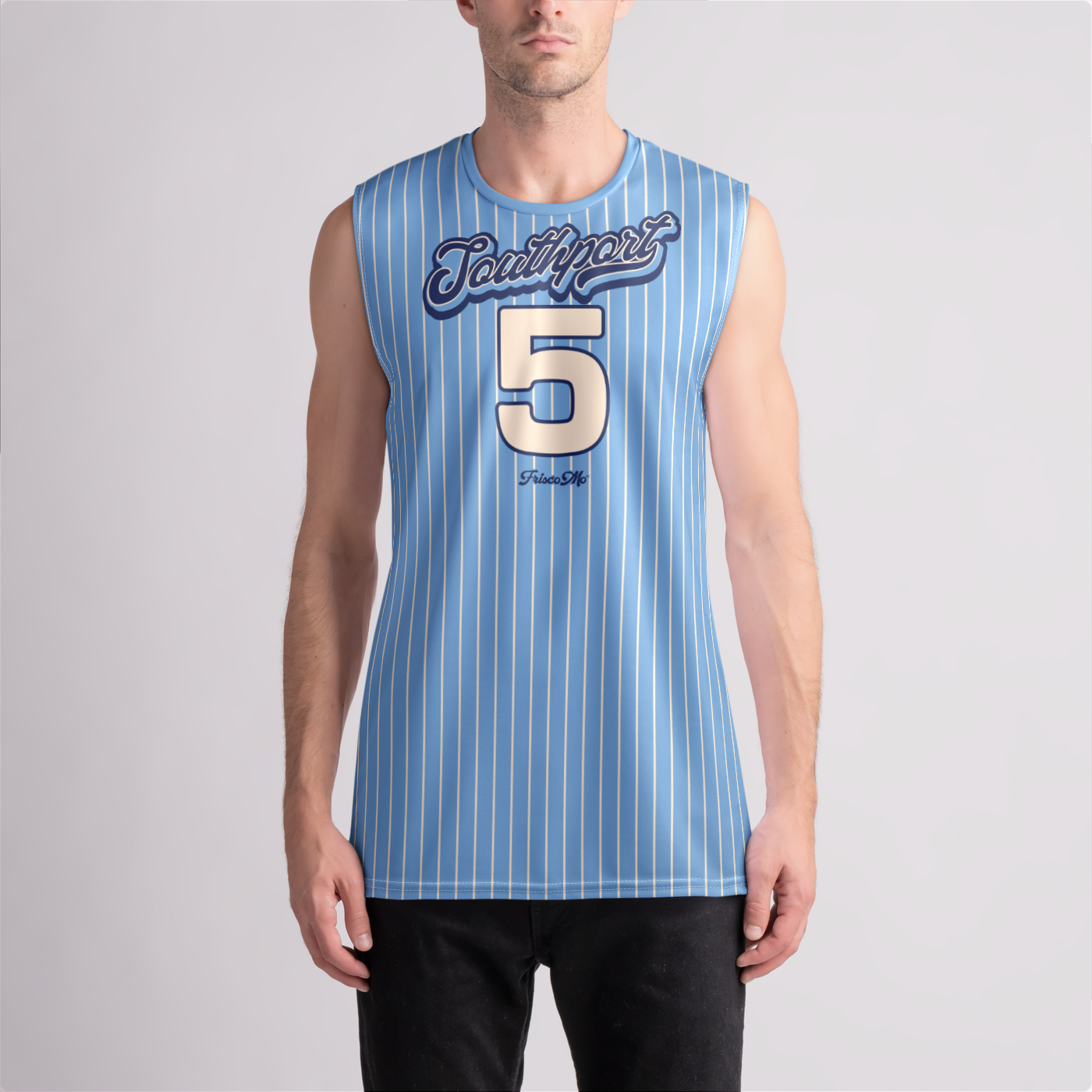 Southport Light Blue Pin Jersey