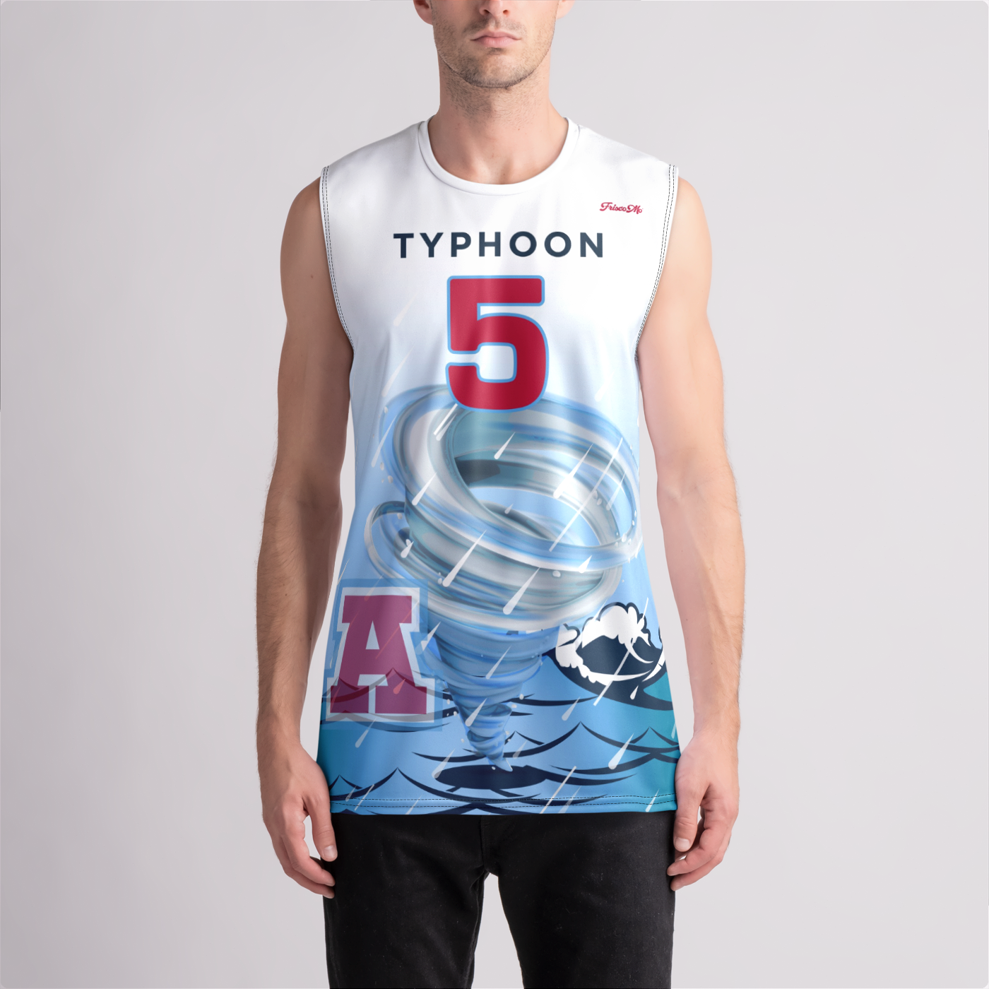 Warhawks Typhoon Boys Sleeveless Jersey RUSH