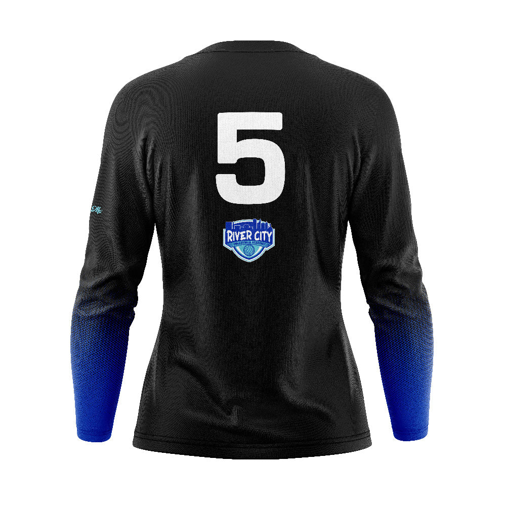 RCVA Duke Long Sleeve V-Neck Jersey