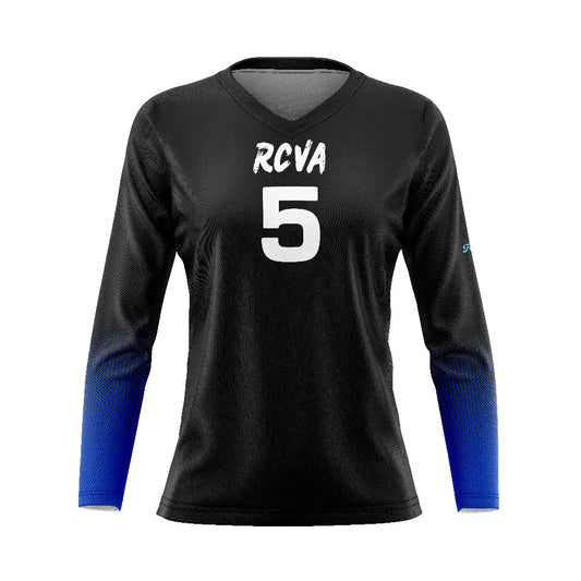 RCVA Duke Long Sleeve V-Neck Jersey