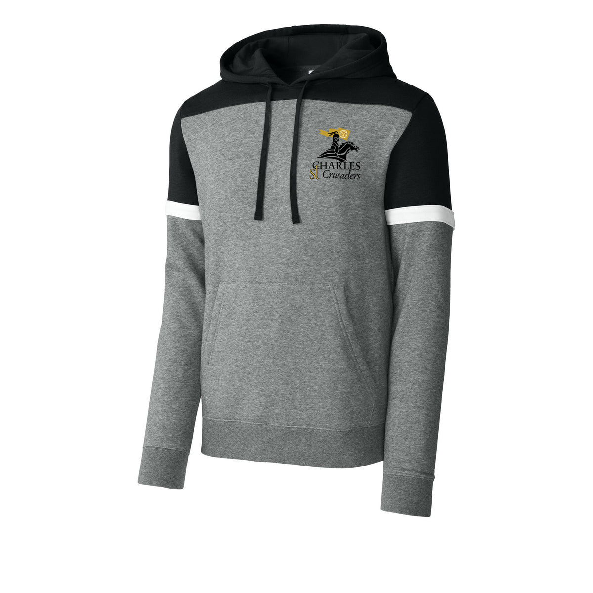 St Charles Retro Stripe Hoodie