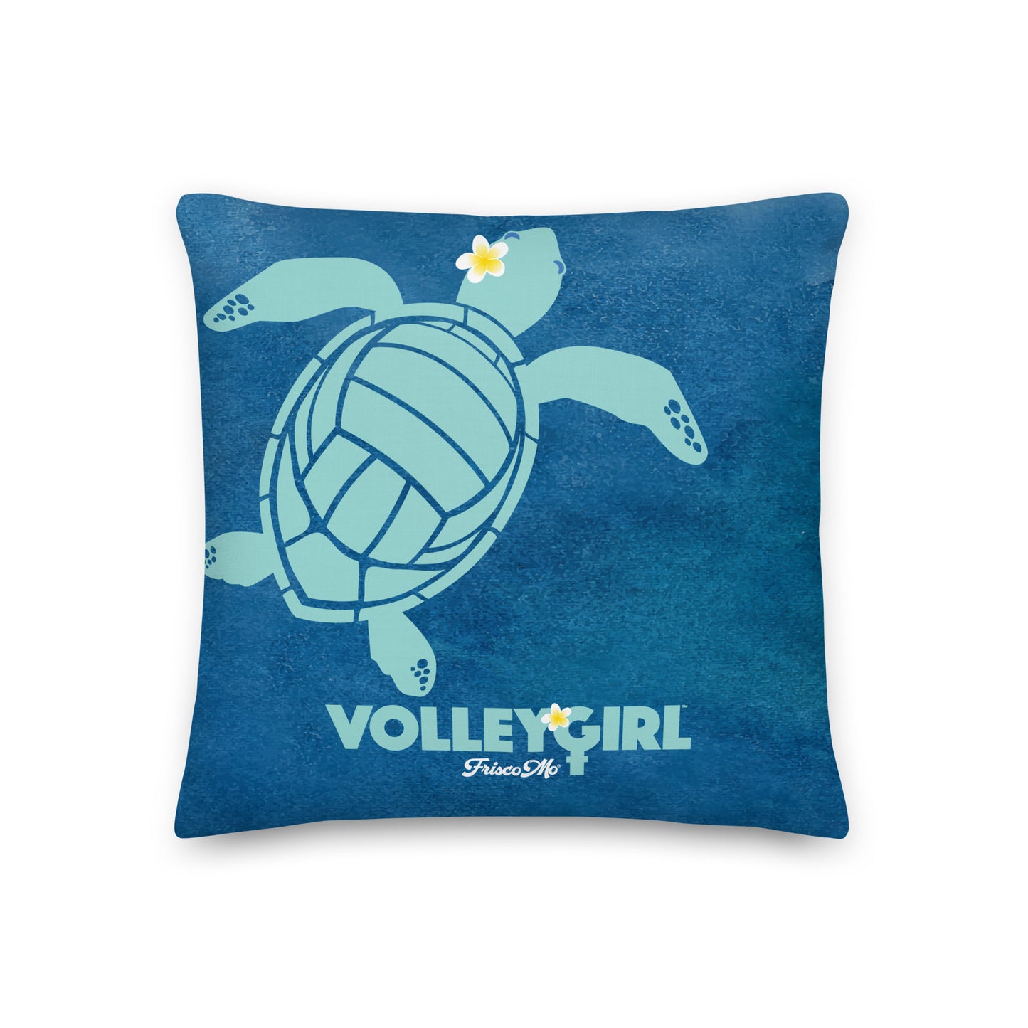 Volleygirl Honu Pillow