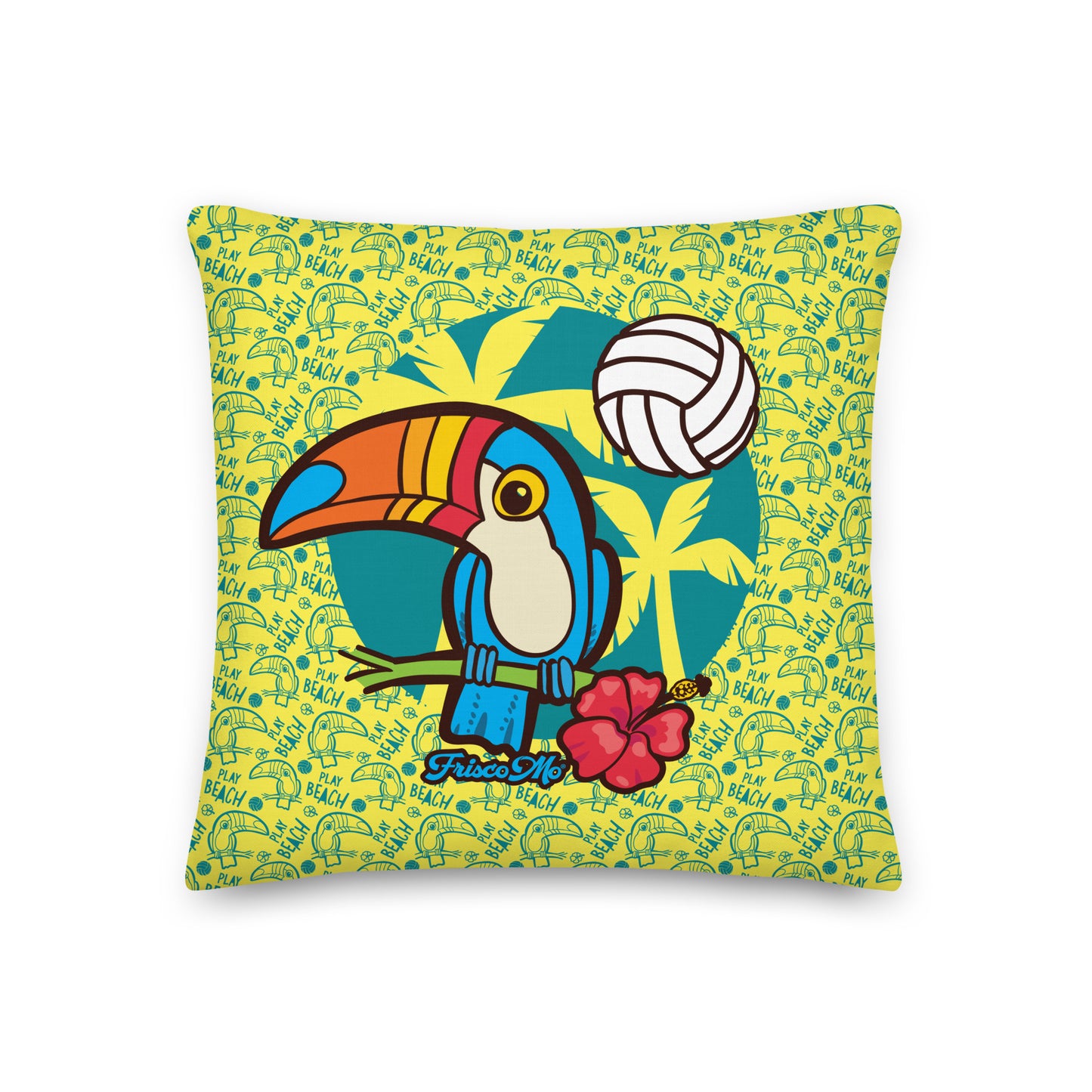 Toucan Play Beach Pillow