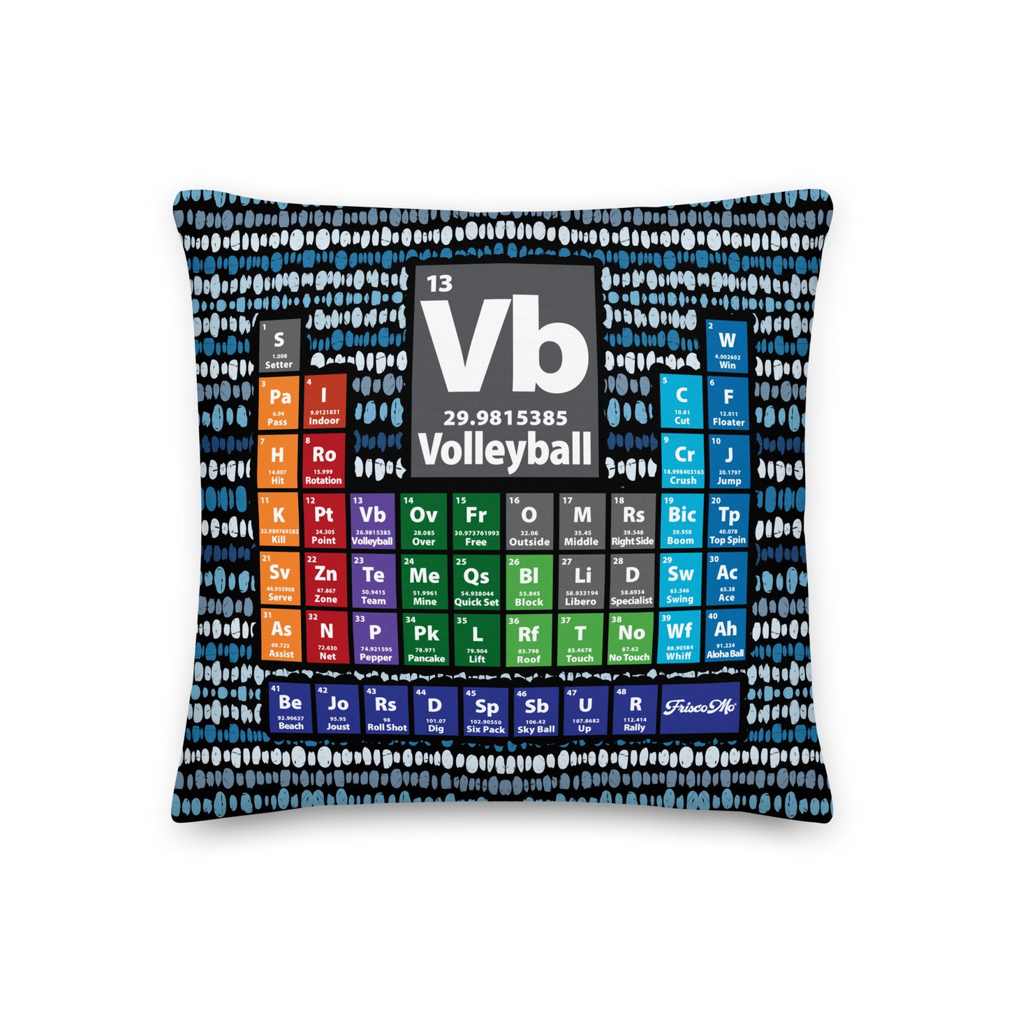 Periodic Pillow of Volleyball