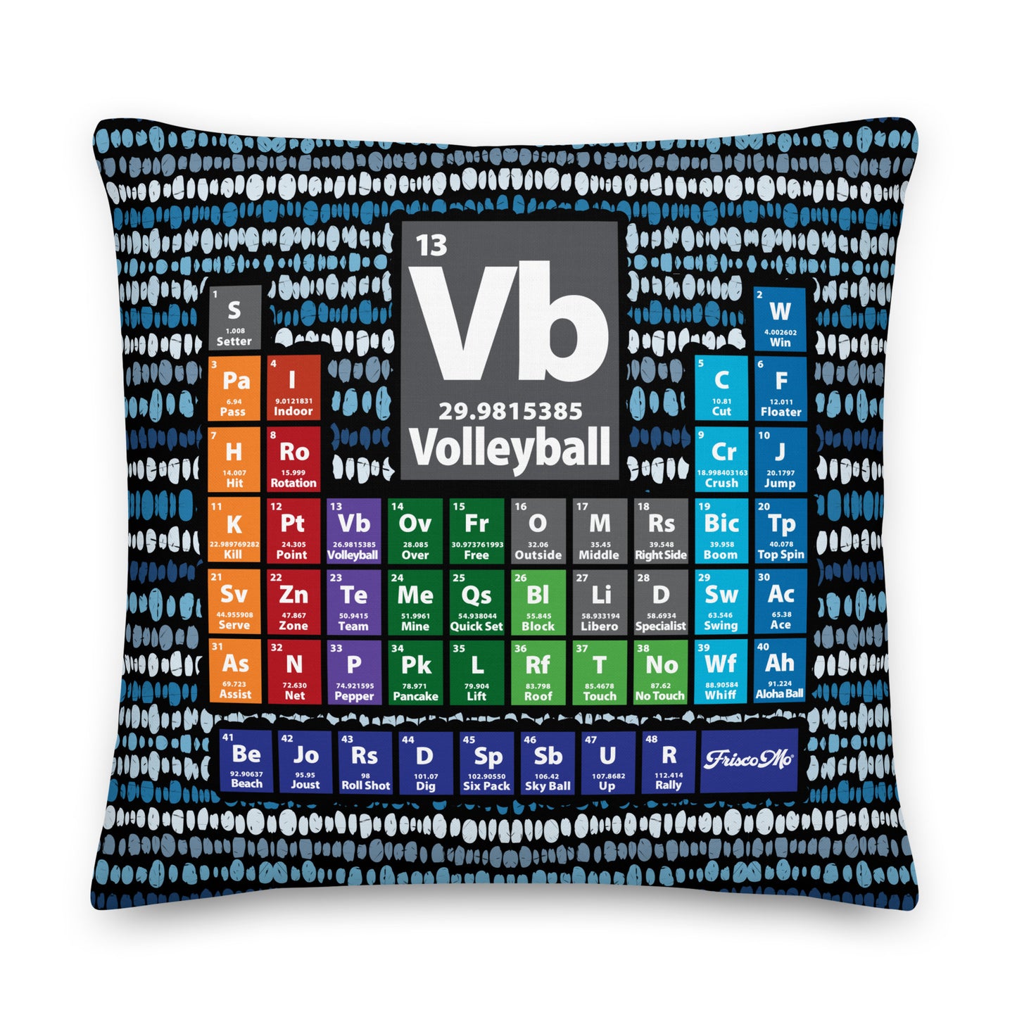 Periodic Pillow of Volleyball