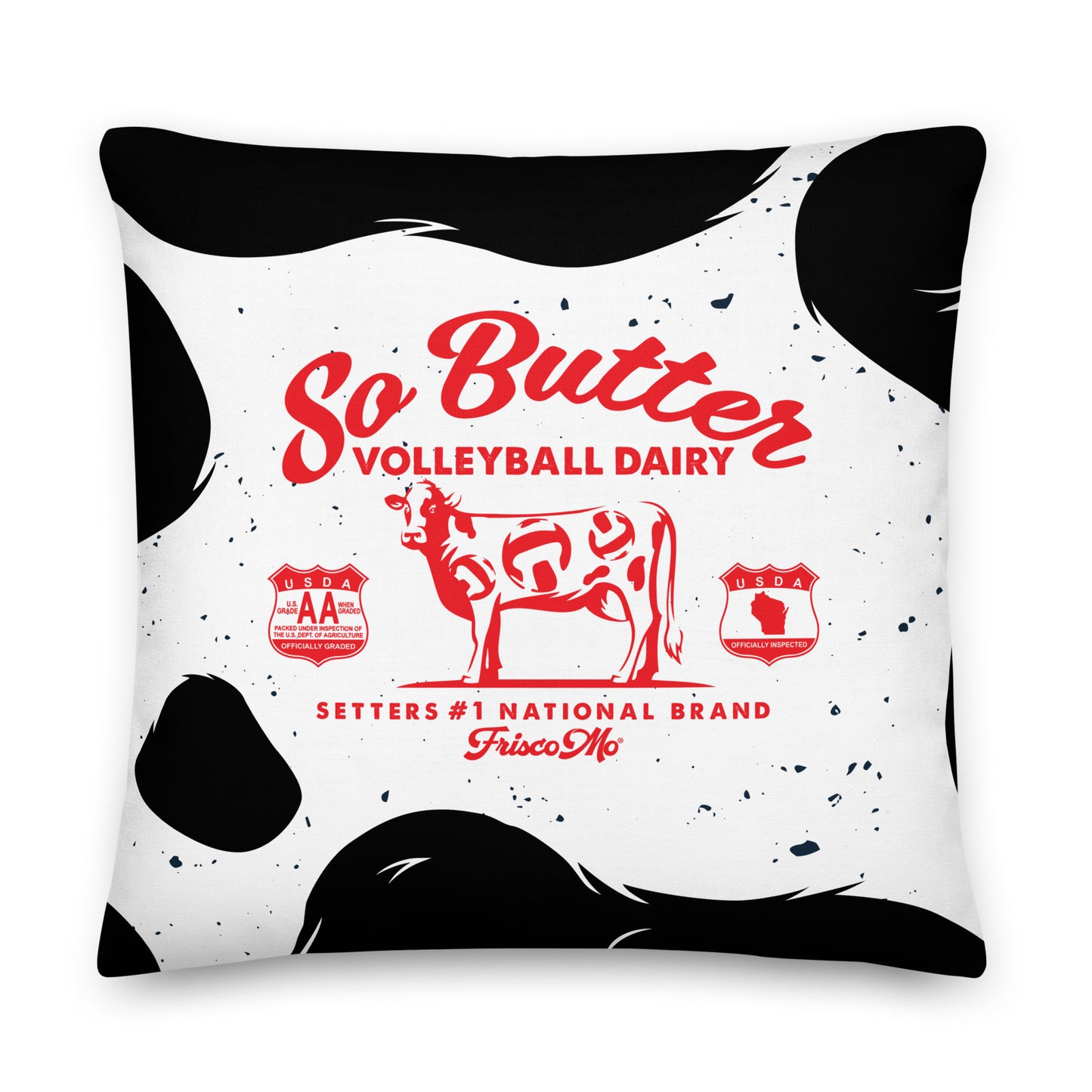 So Butter Dairy Pillow