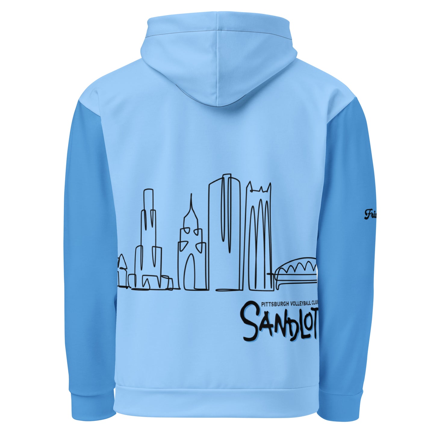 Pittsburgh Volleyball Club Skyline Hoodie