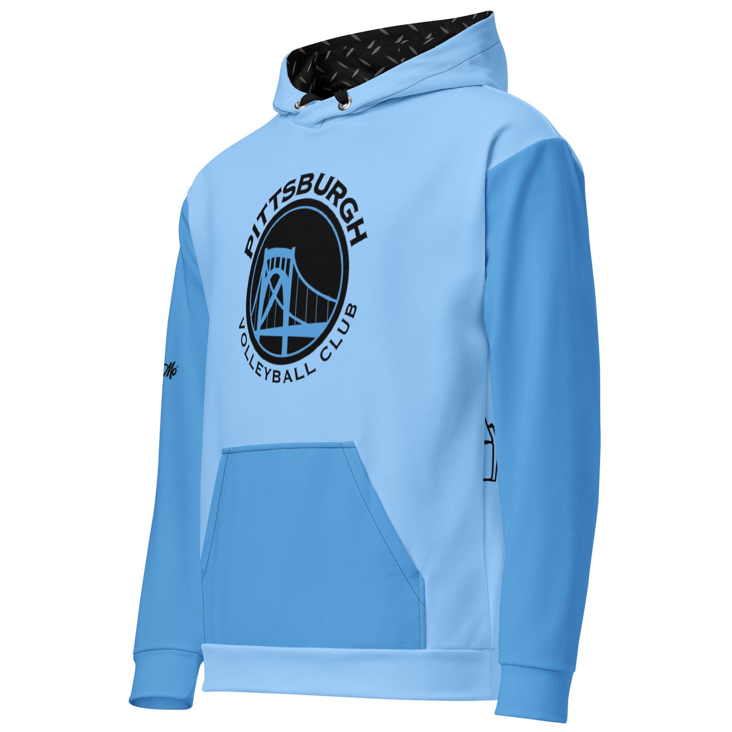 Pittsburgh Volleyball Club Skyline Hoodie