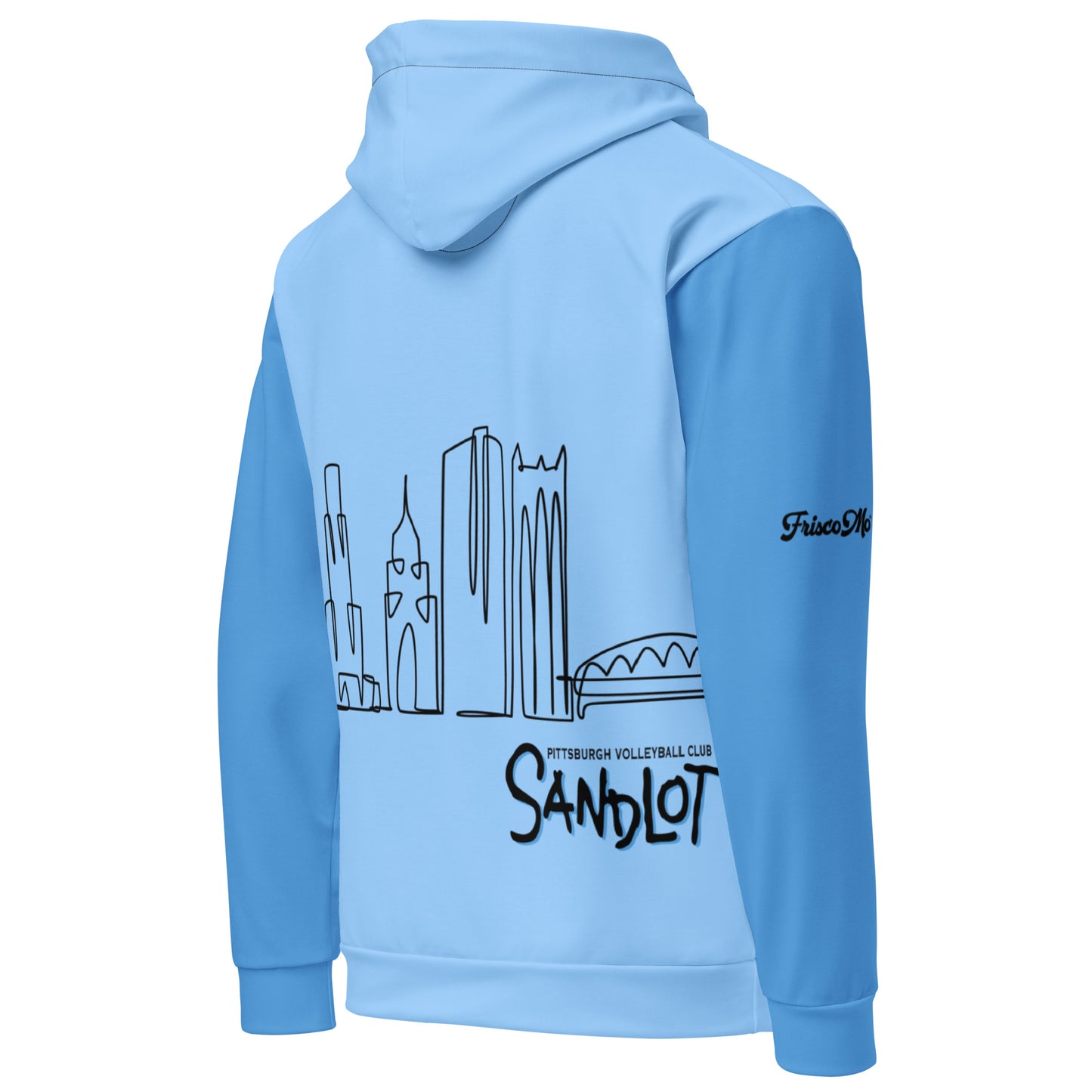 Pittsburgh Volleyball Club Skyline Hoodie