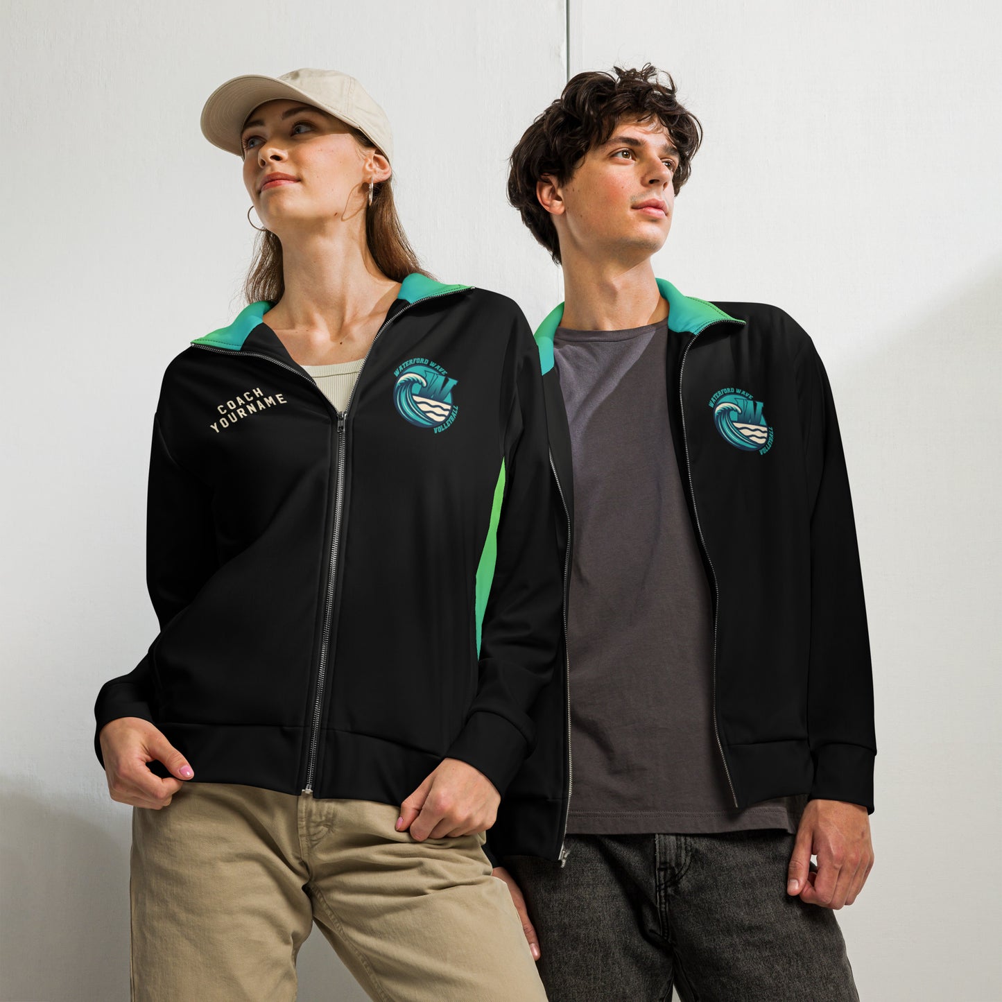 Waterford Wave Coaches Custom Track Jacket