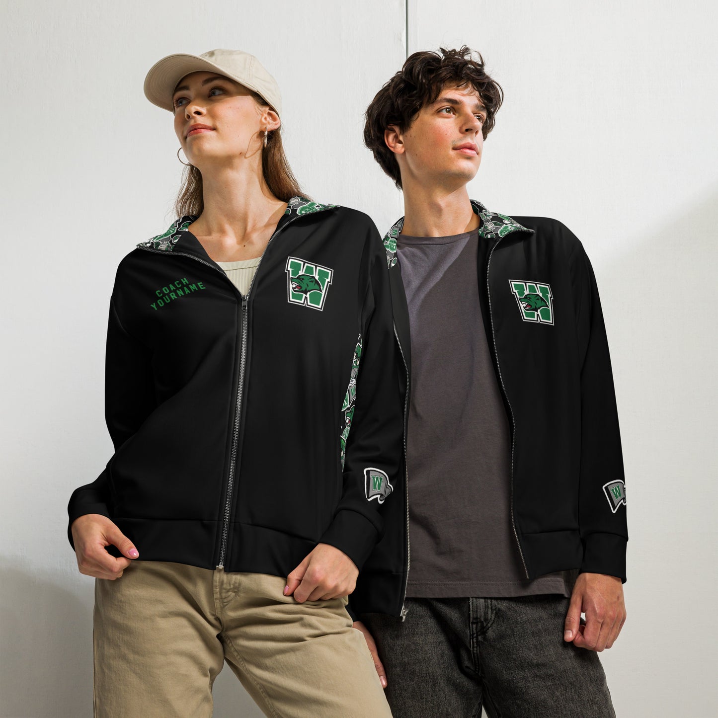 Waterford HS Coaches Custom Track Jacket