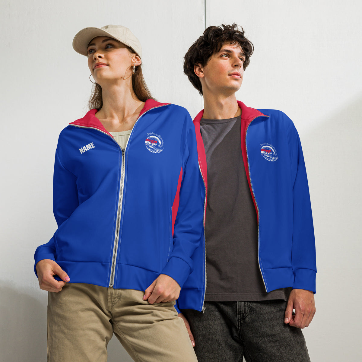 Coaches - N K Y V C Custom Warm Up Track Jacket