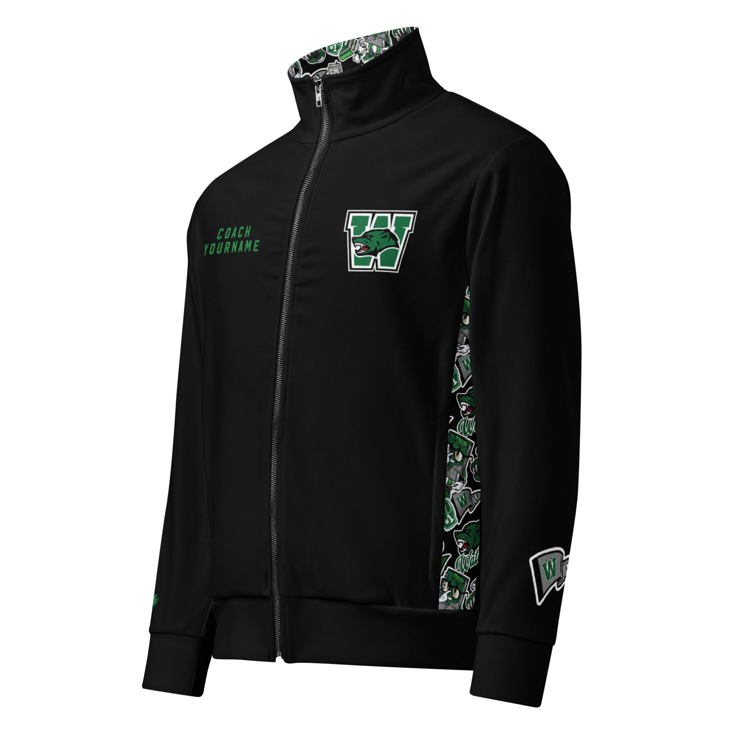 Waterford HS Coaches Custom Track Jacket
