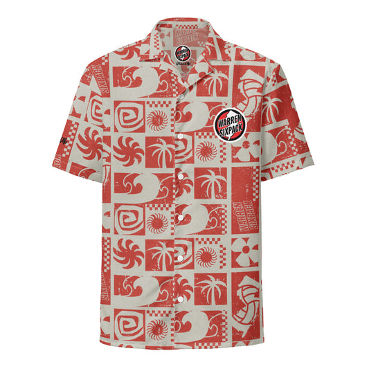 Warren Sixpack Tapa Aloha Shirt