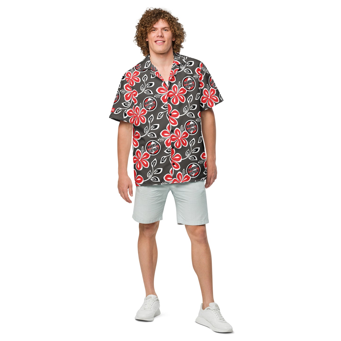 Warren Sixpack Magnum PI Aloha Shirt