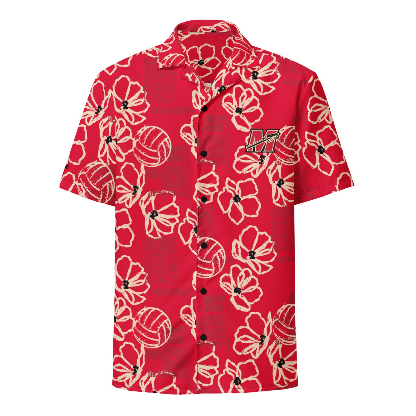 Muskego Volleyball Aloha Shirt