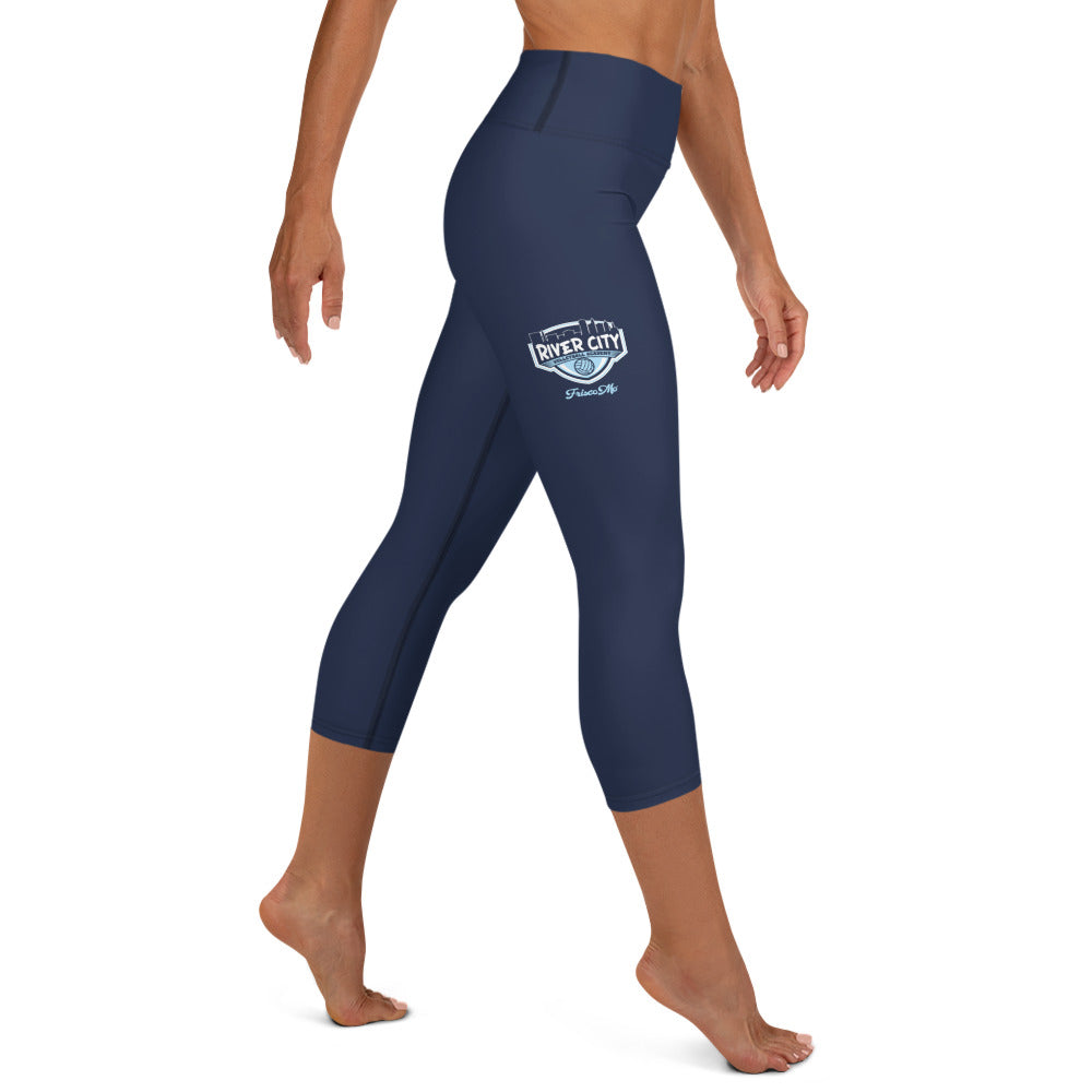 RCVA Navy Capri Leggings