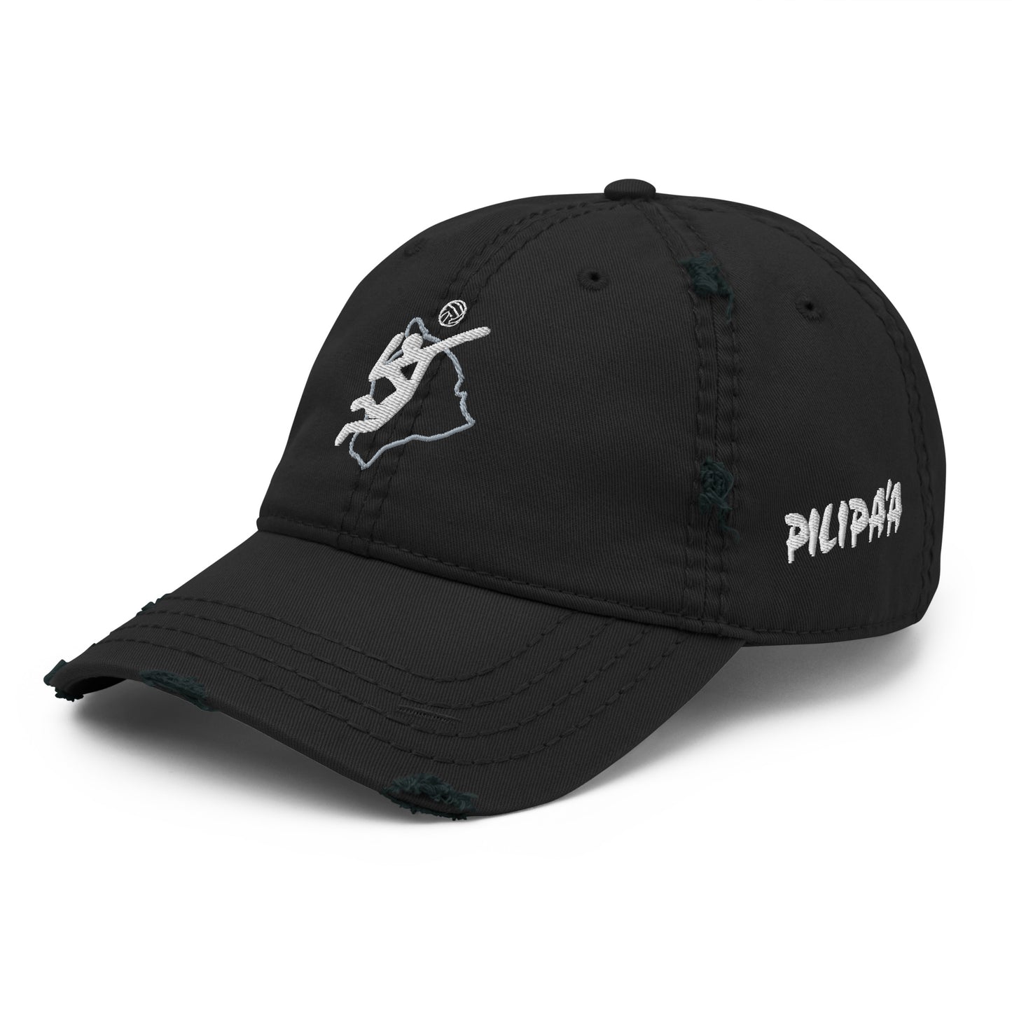 Pilipa'a Embroidered Distressed Cap