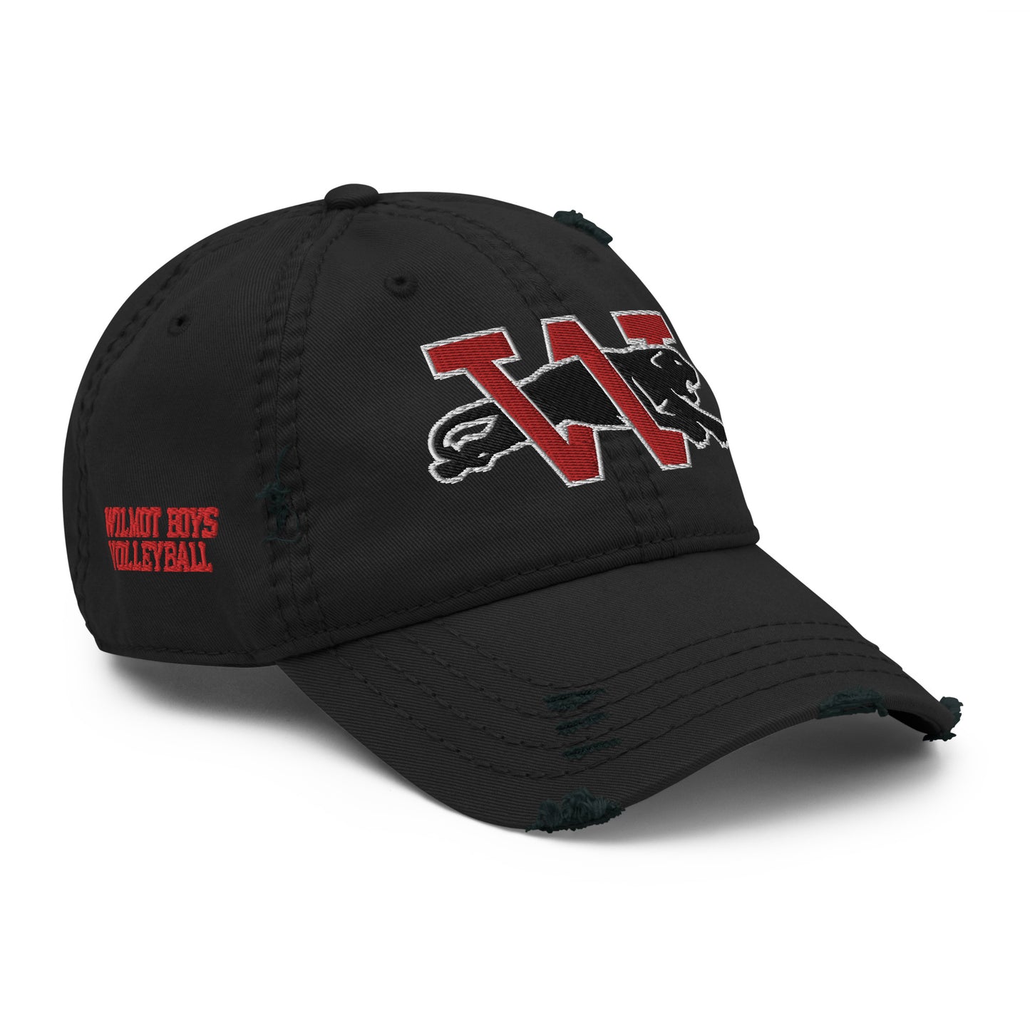 Wilmot Boys Volleyball Distressed Cap