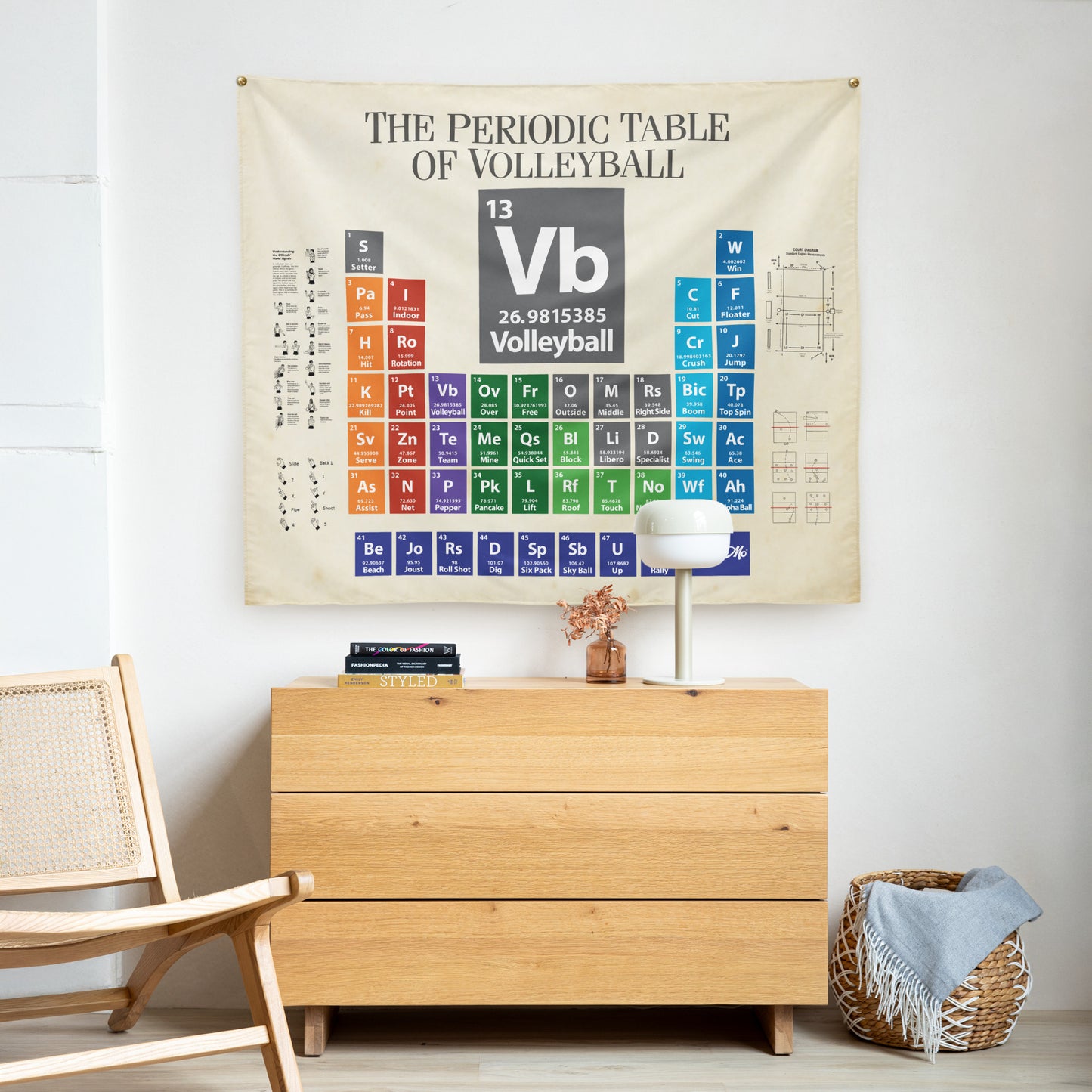 Indoor wall tapestry