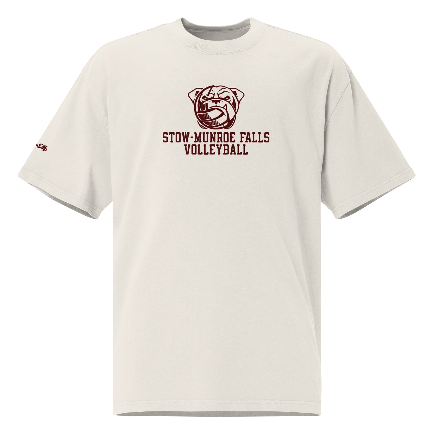 Stow-Munroe Falls VB Embroidered Oversized Tee