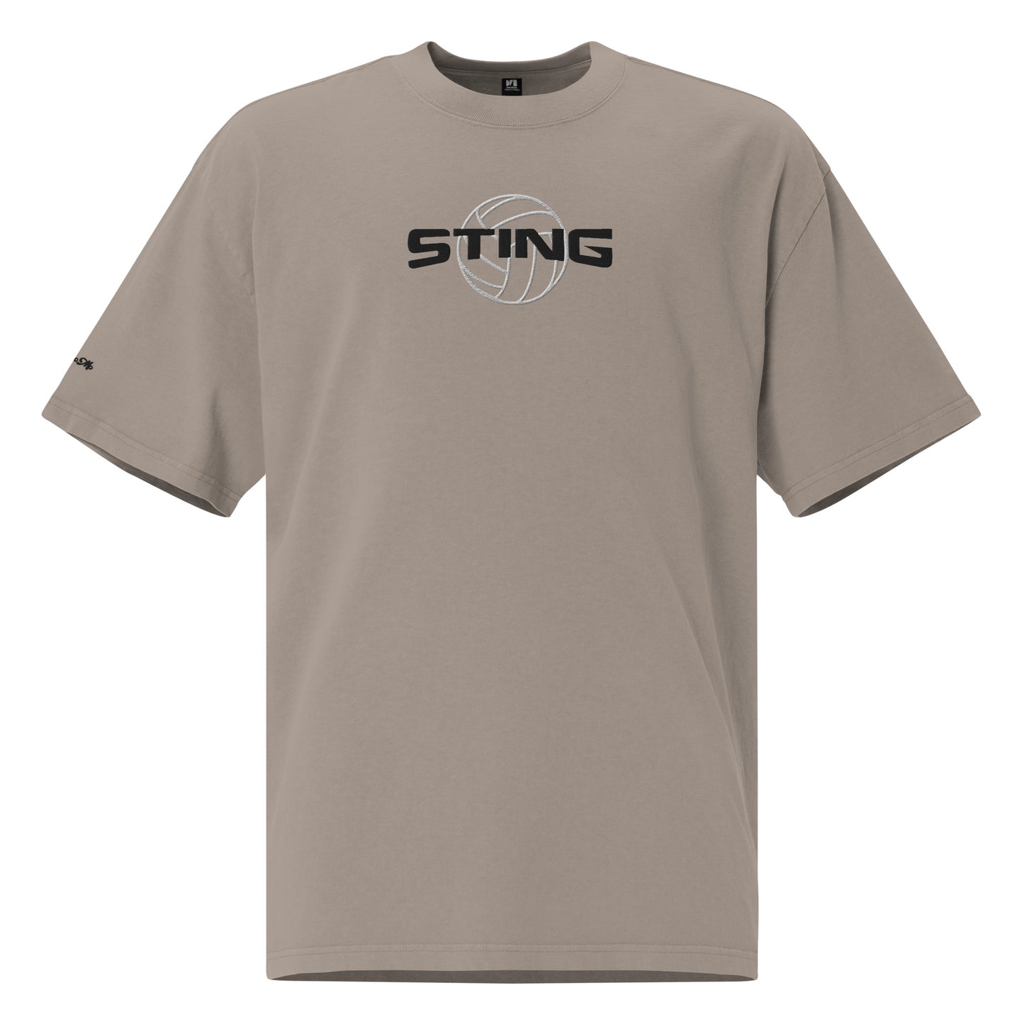 Sting Oversized Embroidered Tee