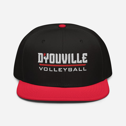 D'Youville Volleyball Snapback