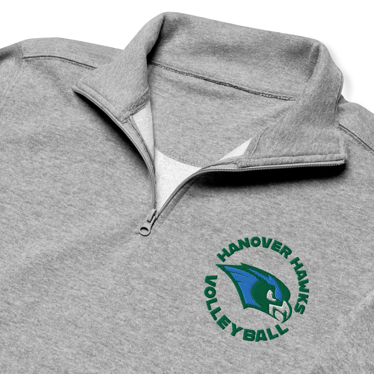 Hanover Hawks Embroidered Fleece QZ