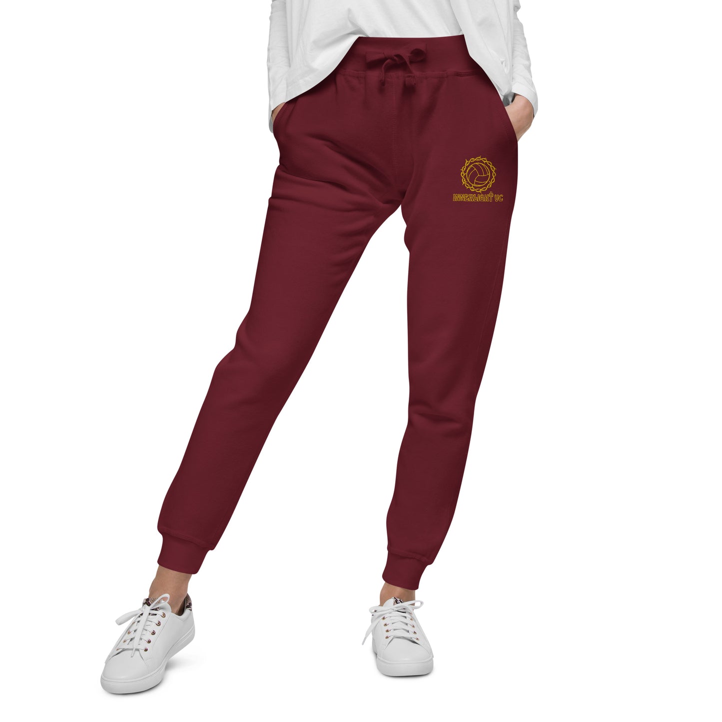 Innerlight Embroidered Fleece Sweatpants