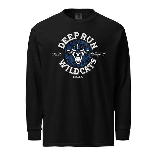 Deep Run Wildcats Garment-Dyed Long-Sleeve Tee