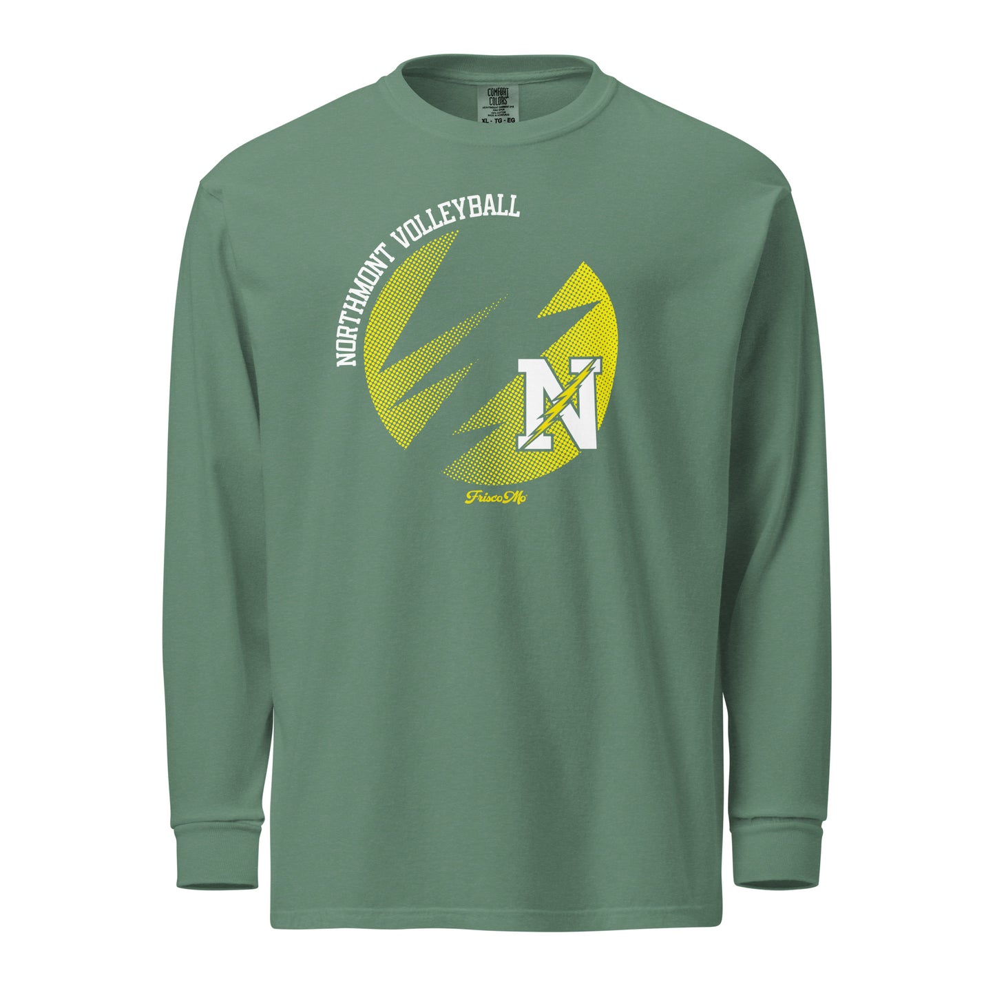 Northmont Halftone Garment-Dyed Long-Sleeve Tee