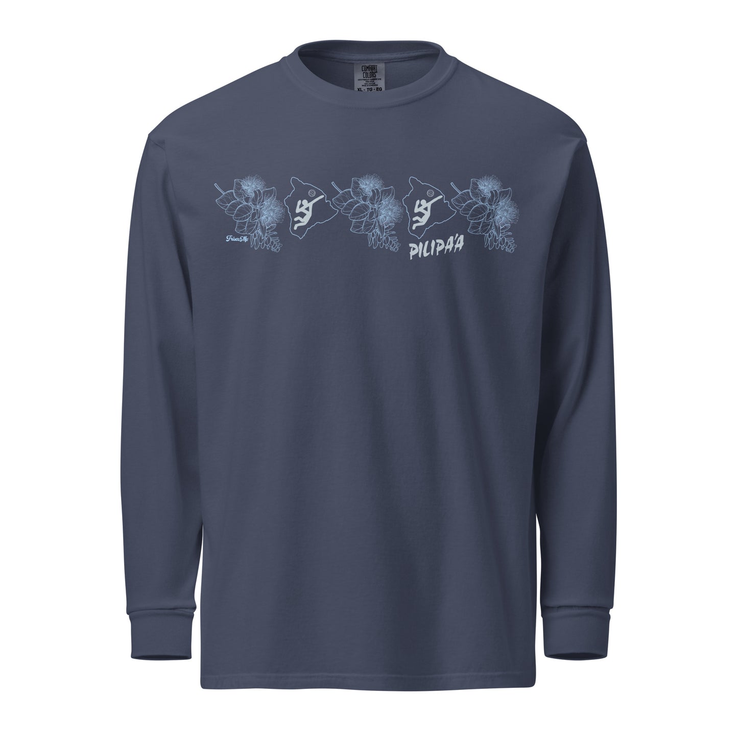 Pilipa'a Big Island Garment-Dyed Long-Sleeve