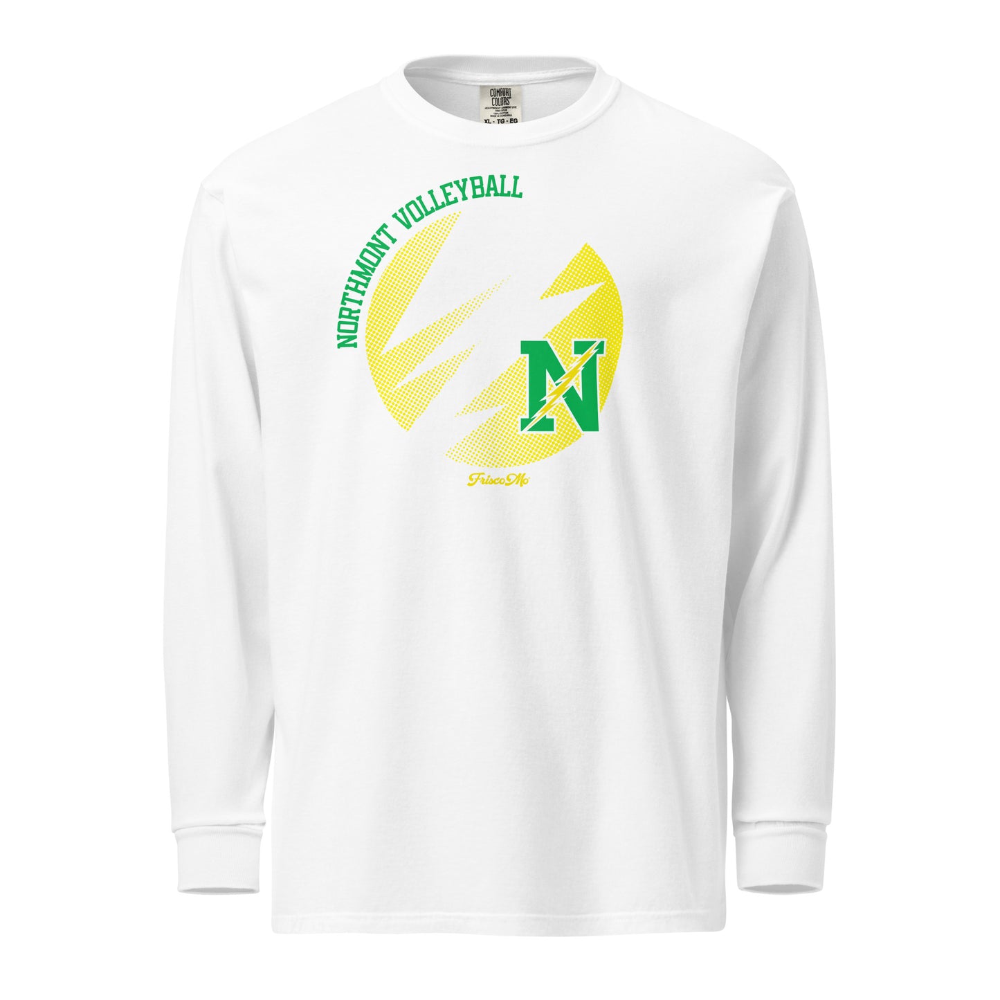 Northmont Halftone Garment-Dyed Long-Sleeve Tee