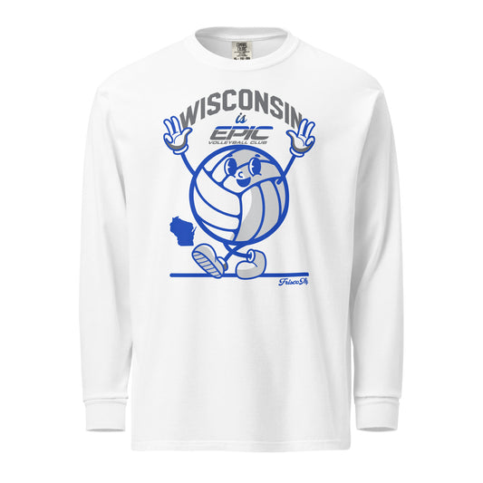 Wisconsin is EPIC Garment-Dyed Long-Sleeve Tee