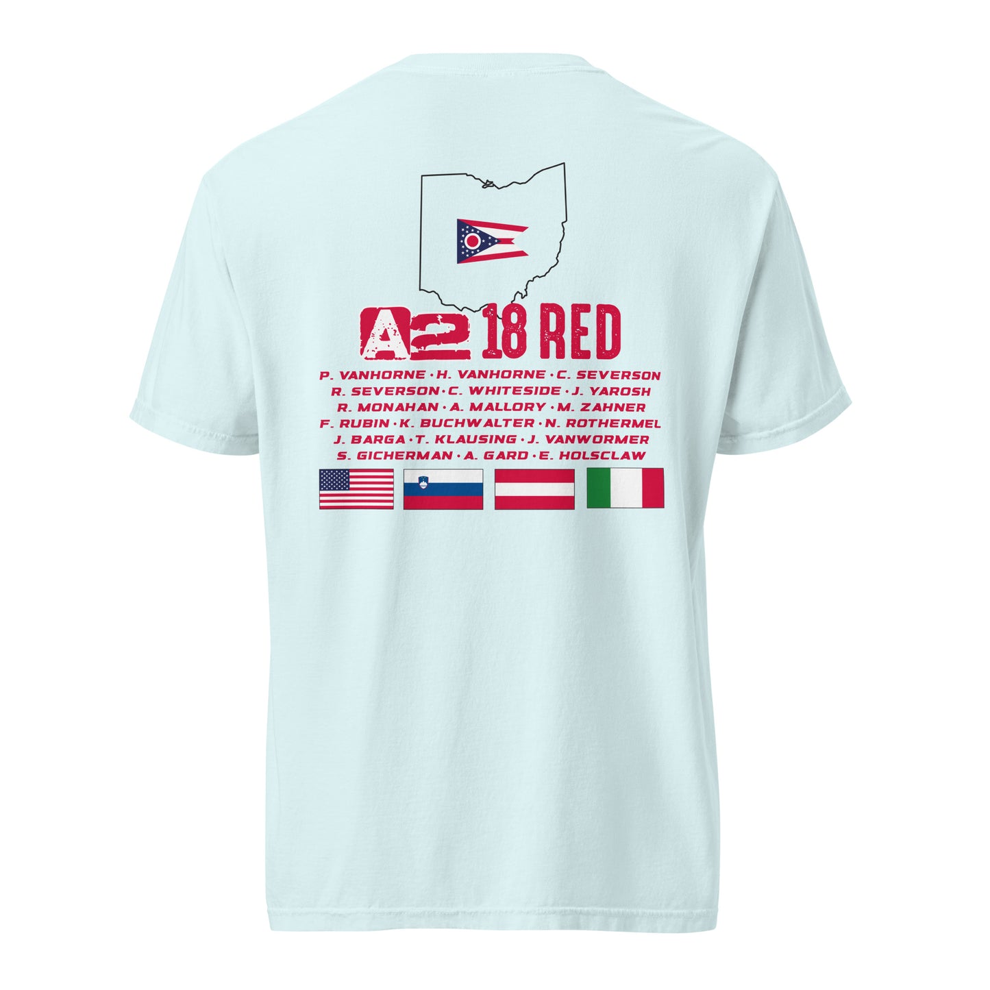 A2 World Tour Garment-Dyed Tee