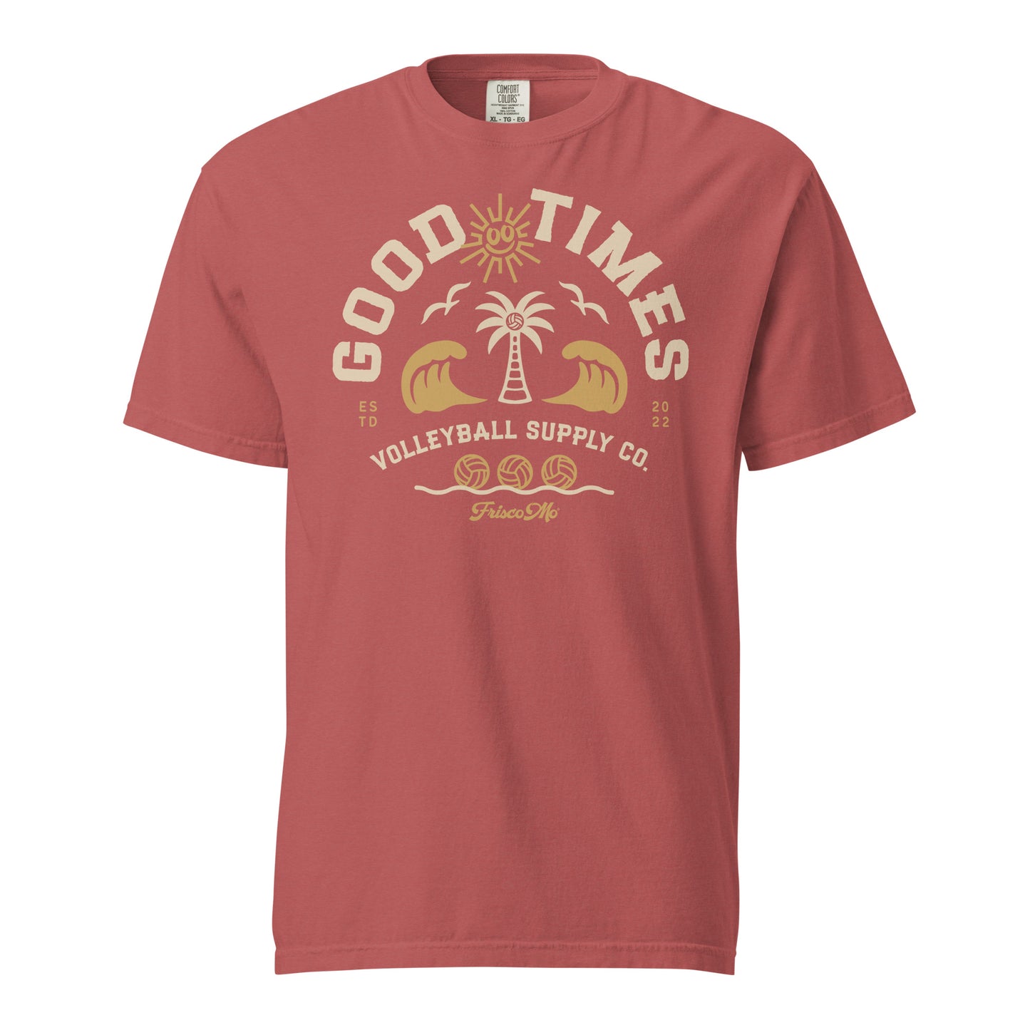 Good Times Volleyball Supply Co. Garment-Dyed Tee