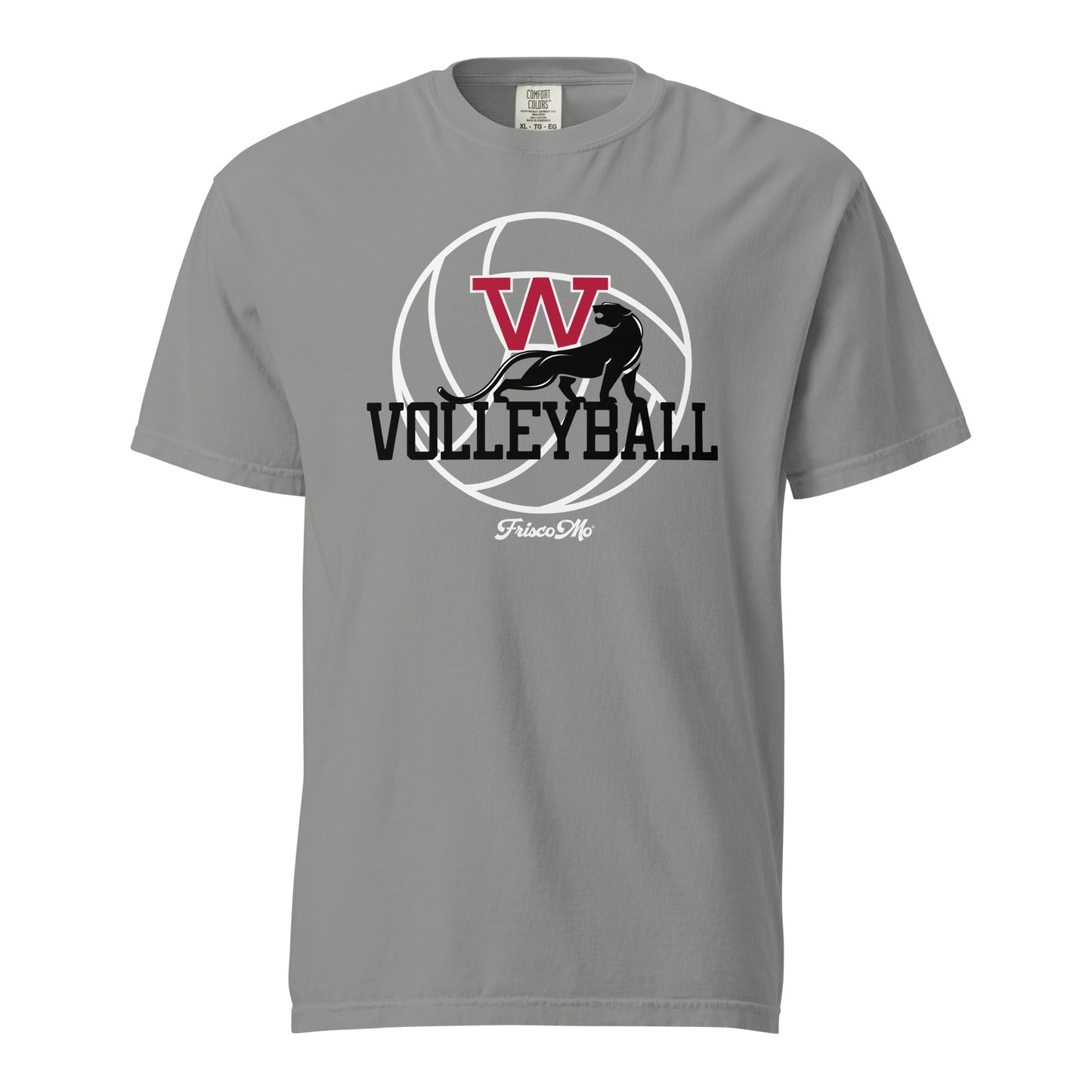 Wilmot Panther Volleyball Garment-Dyed Tee