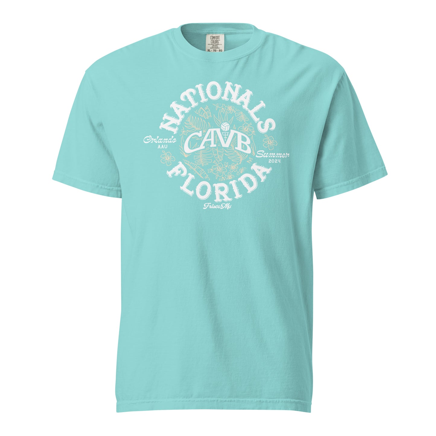 CAVB Nationals Garment-Dyed heavyweight Tee