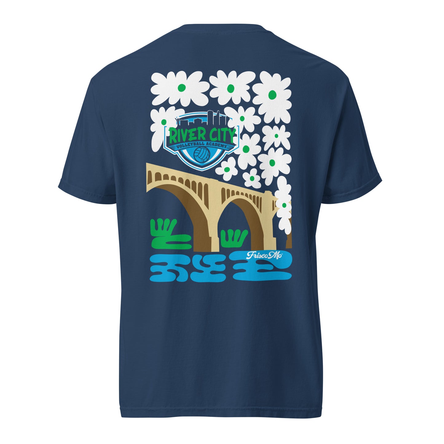 RCVA James River Bridge Garment-Dyed Tee