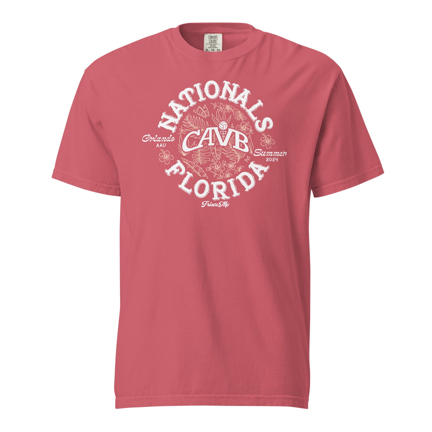 CAVB Nationals Garment-Dyed heavyweight Tee