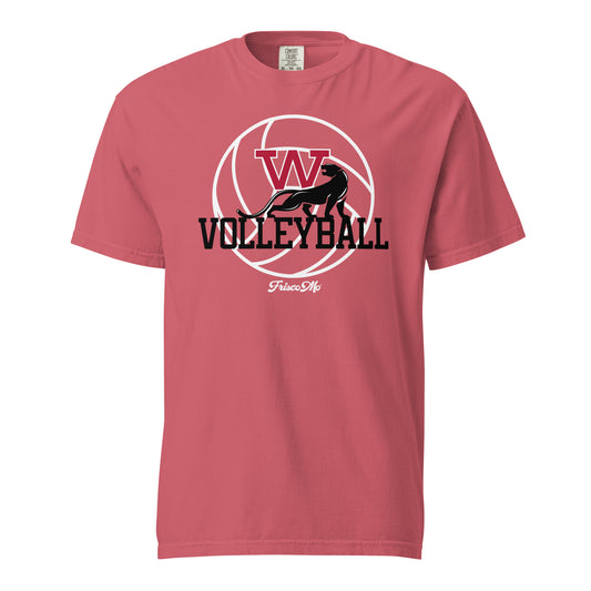 Wilmot Panther Volleyball Garment-Dyed Tee