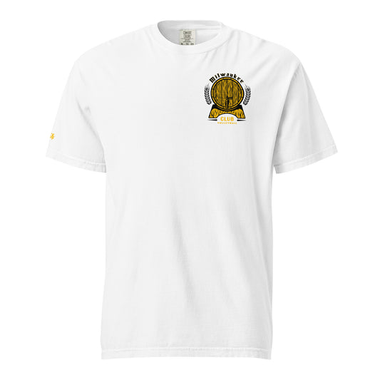 UWM Club Volleyball Keg Stand Garment-Dyed Tee